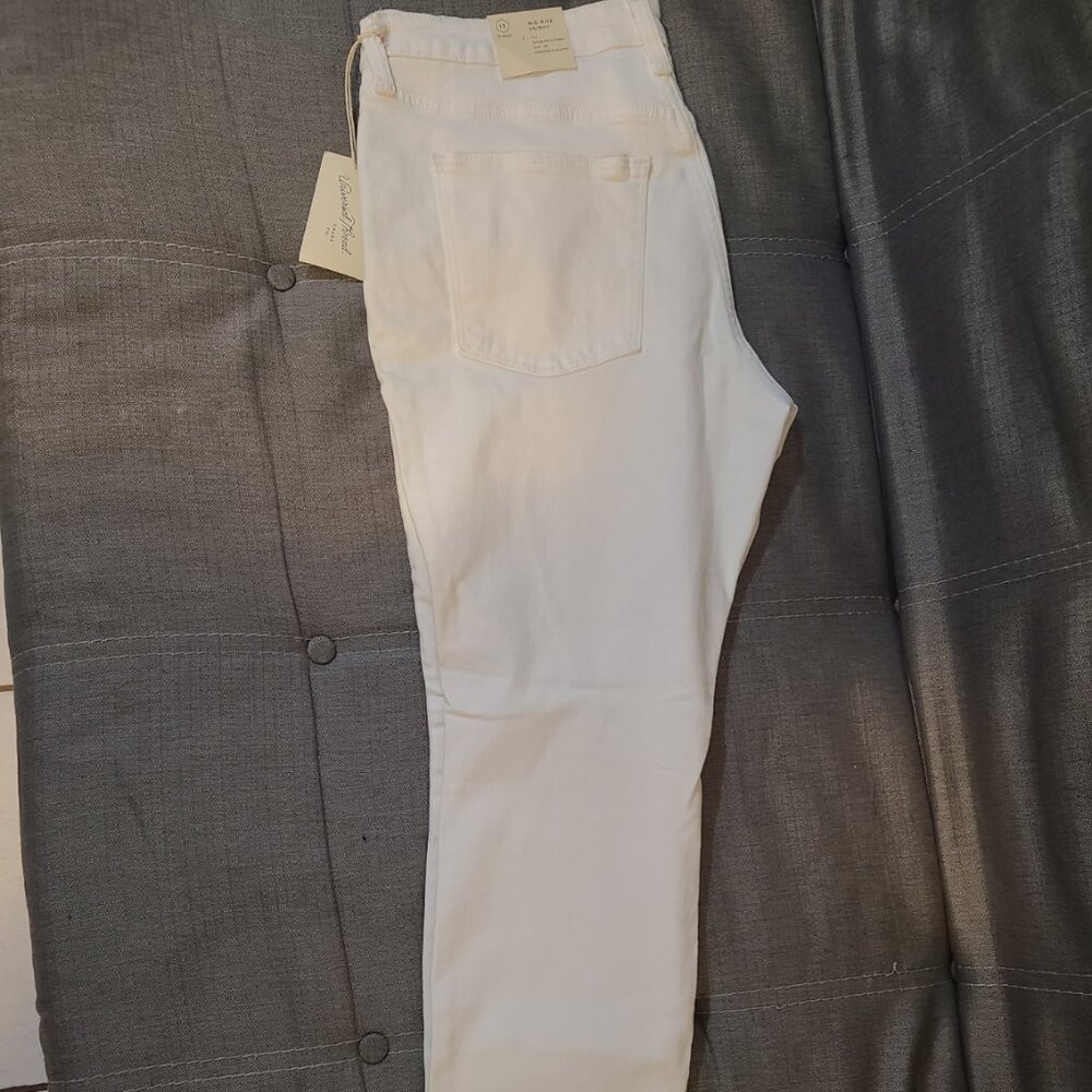 Universal Thread Women's Skinny Jeans - Crisp White